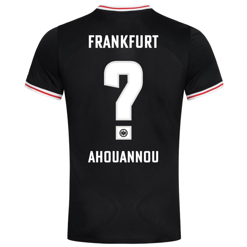 Mujer Fútbol Camiseta Yannis Ahouannou #0 Negro 2ª Equipación 2023/24 México