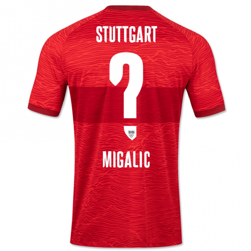 Mujer Fútbol Camiseta Dorian Migalic #0 Rojo 2ª Equipación 2023/24 México