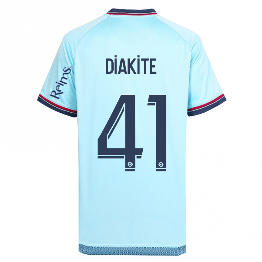 Mujer Fútbol Camiseta Ibrahim Diakité #41 Cielo Azul 2ª Equipación 2023/24 México