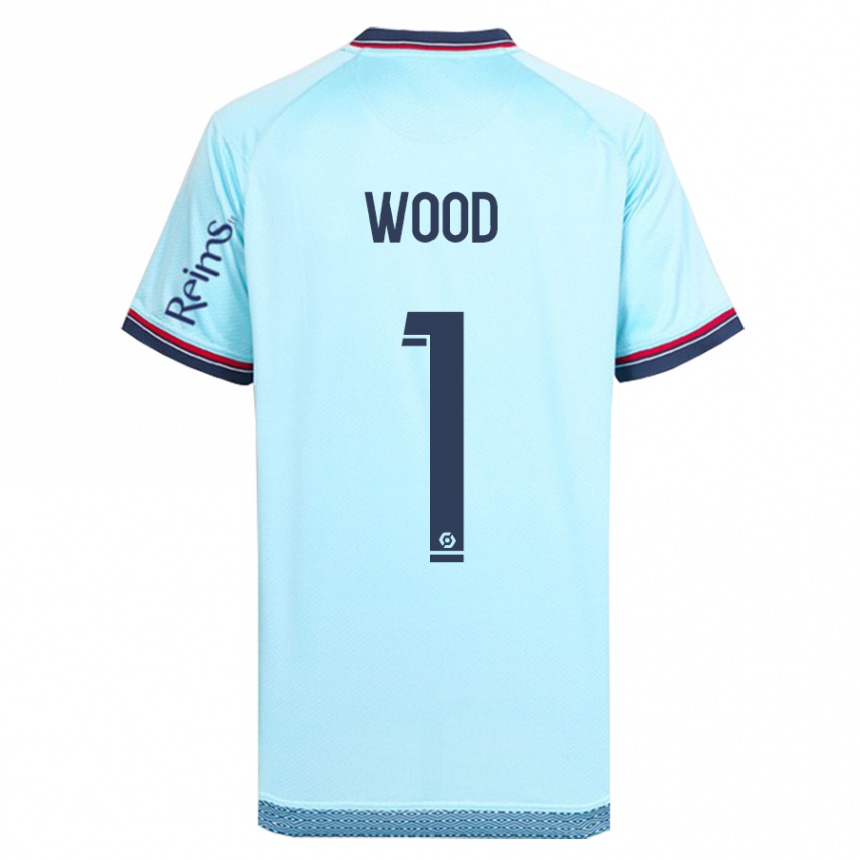 Mujer Fútbol Camiseta Mackenzie Wood #1 Cielo Azul 2ª Equipación 2023/24 México