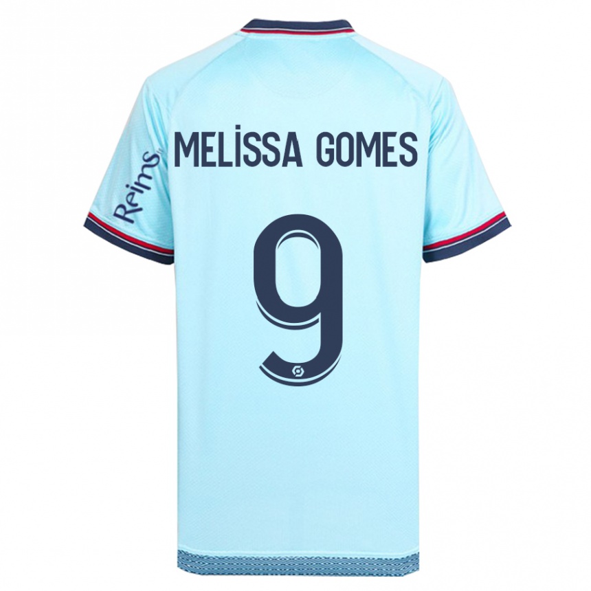 Mujer Fútbol Camiseta Melissa Ferreira Gomes #9 Cielo Azul 2ª Equipación 2023/24 México