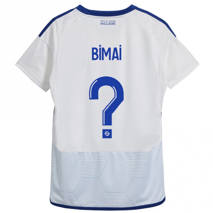 Mujer Fútbol Camiseta Longin Bimai #0 Blanco 2ª Equipación 2023/24 México