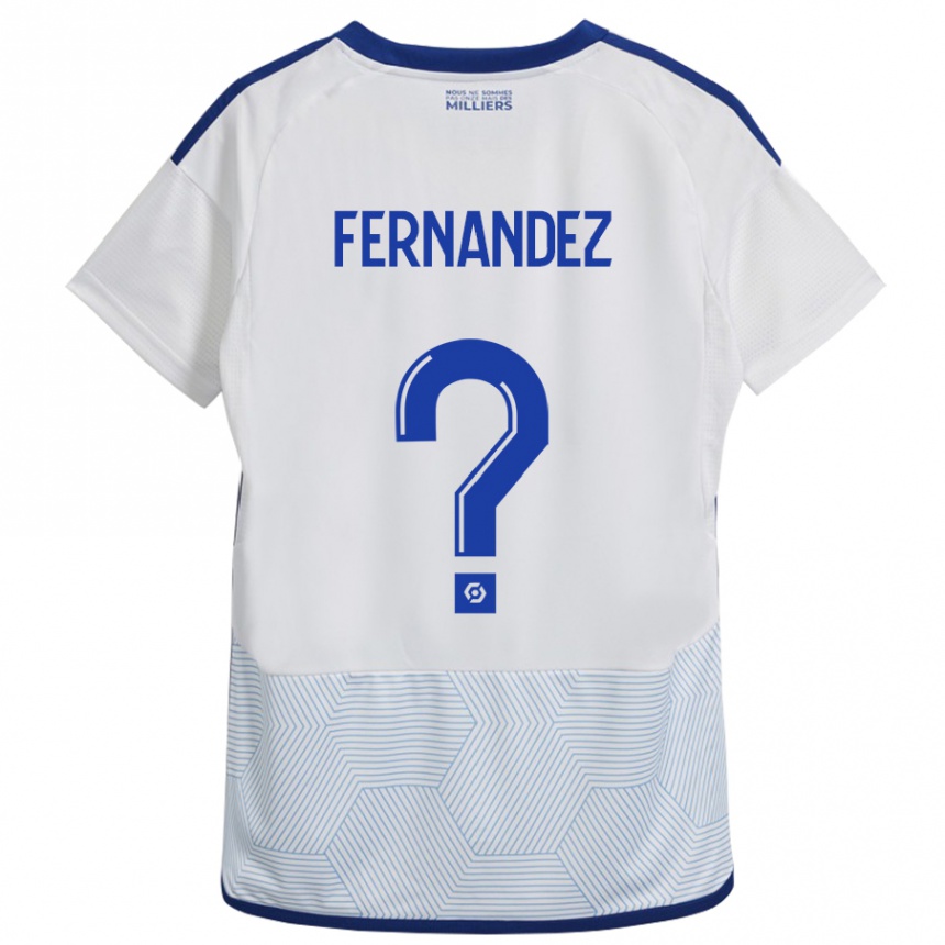 Mujer Fútbol Camiseta Elies Araar Fernandez #0 Blanco 2ª Equipación 2023/24 México