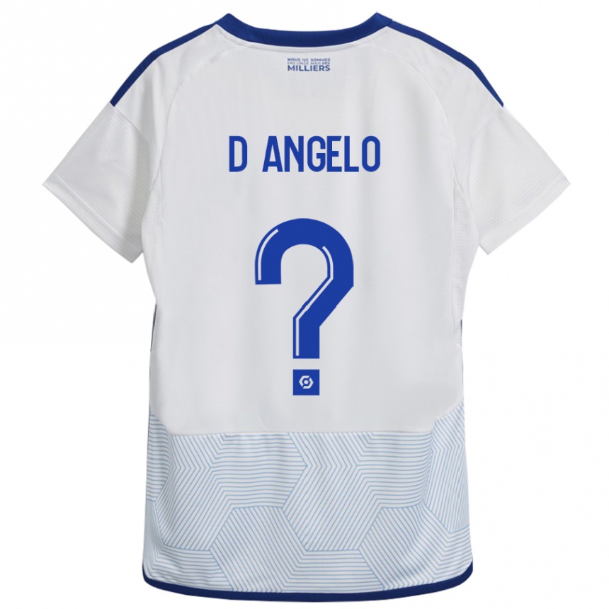 Mujer Fútbol Camiseta Gianni D'angelo #0 Blanco 2ª Equipación 2023/24 México