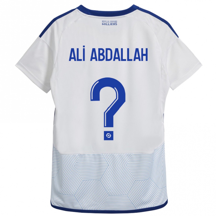 Mujer Fútbol Camiseta Aboubacar Ali Abdallah #0 Blanco 2ª Equipación 2023/24 México