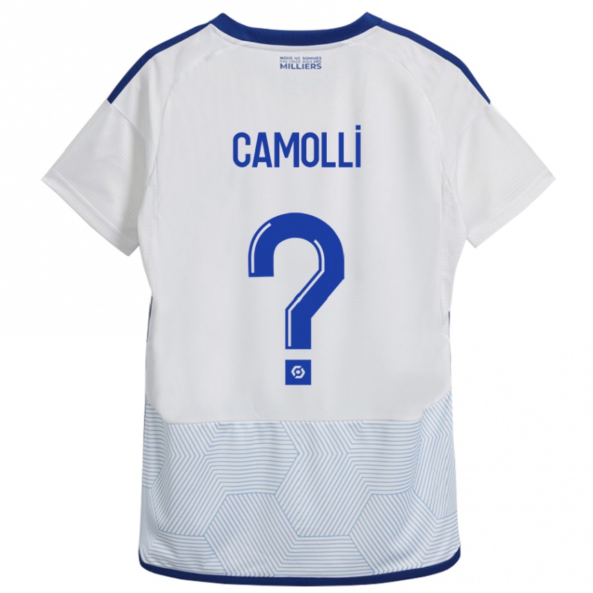 Mujer Fútbol Camiseta Benjamin Camolli #0 Blanco 2ª Equipación 2023/24 México