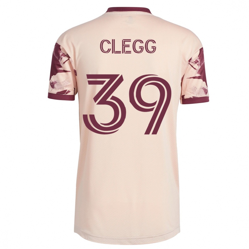 Mujer Fútbol Camiseta Tyler Clegg #39 Blanquecino 2ª Equipación 2023/24 México