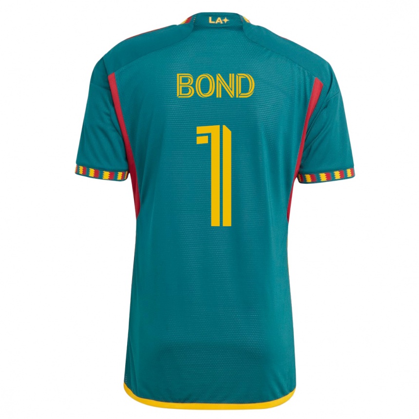 Mujer Fútbol Camiseta Jonathan Bond #1 Verde 2ª Equipación 2023/24 México
