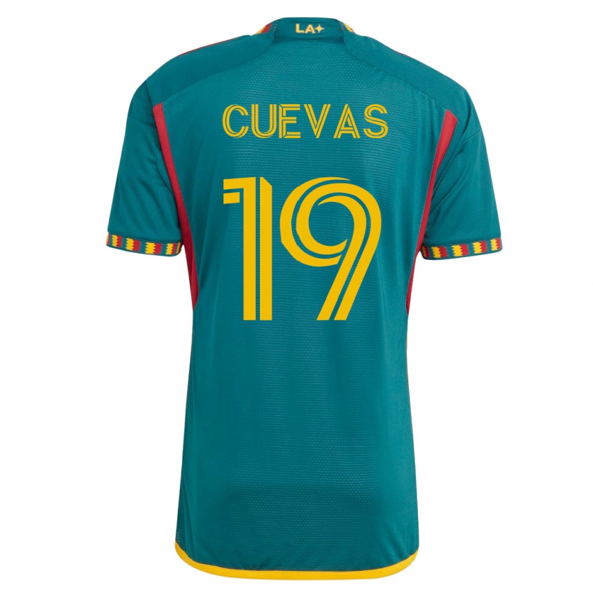 Mujer Fútbol Camiseta Mauricio Cuevas #19 Verde 2ª Equipación 2023/24 México