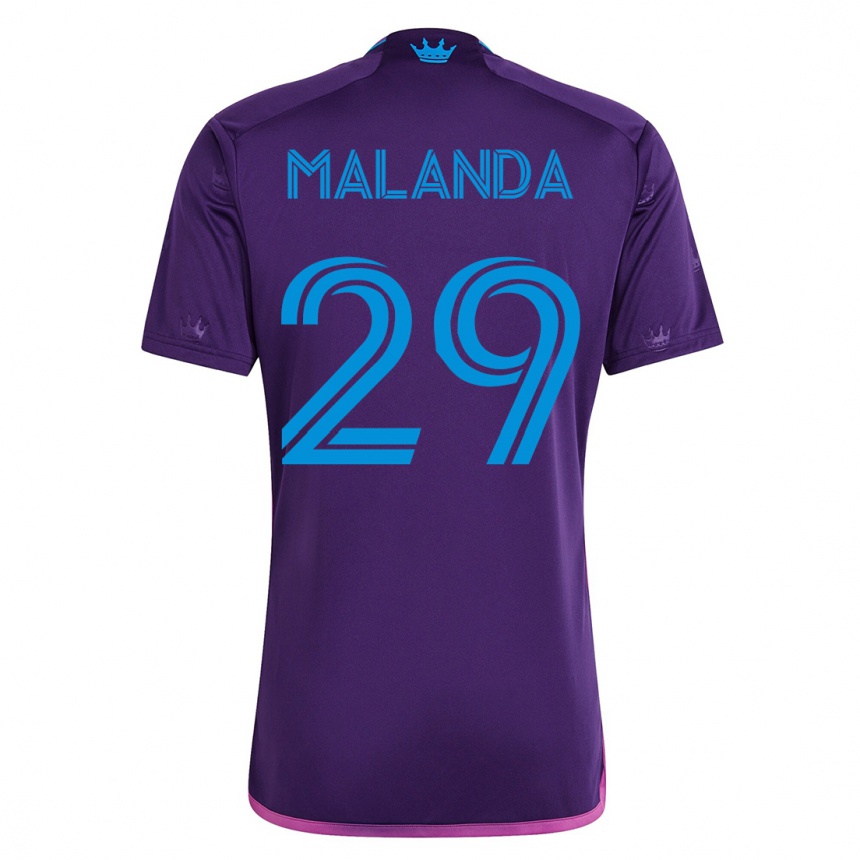 Mujer Fútbol Camiseta Adilson Malanda #29 Violeta 2ª Equipación 2023/24 México
