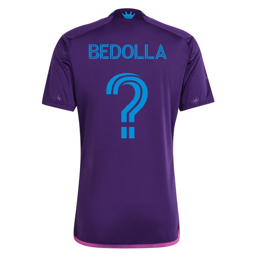 Mujer Fútbol Camiseta Brando Bedolla #0 Violeta 2ª Equipación 2023/24 México