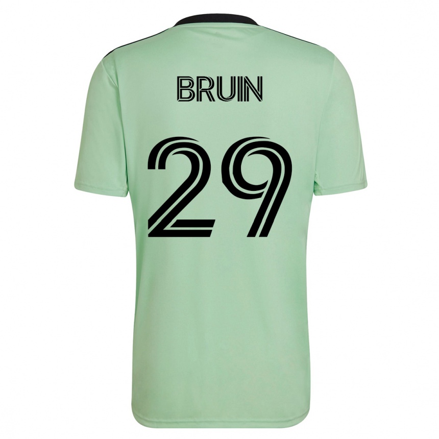 Mujer Fútbol Camiseta Will Bruin #29 Verde Claro 2ª Equipación 2023/24 México