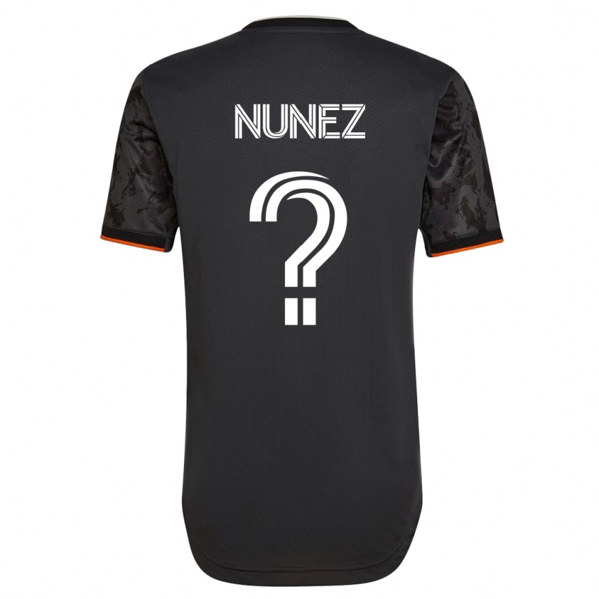 Mujer Fútbol Camiseta José Núñez #0 Negro 2ª Equipación 2023/24 México