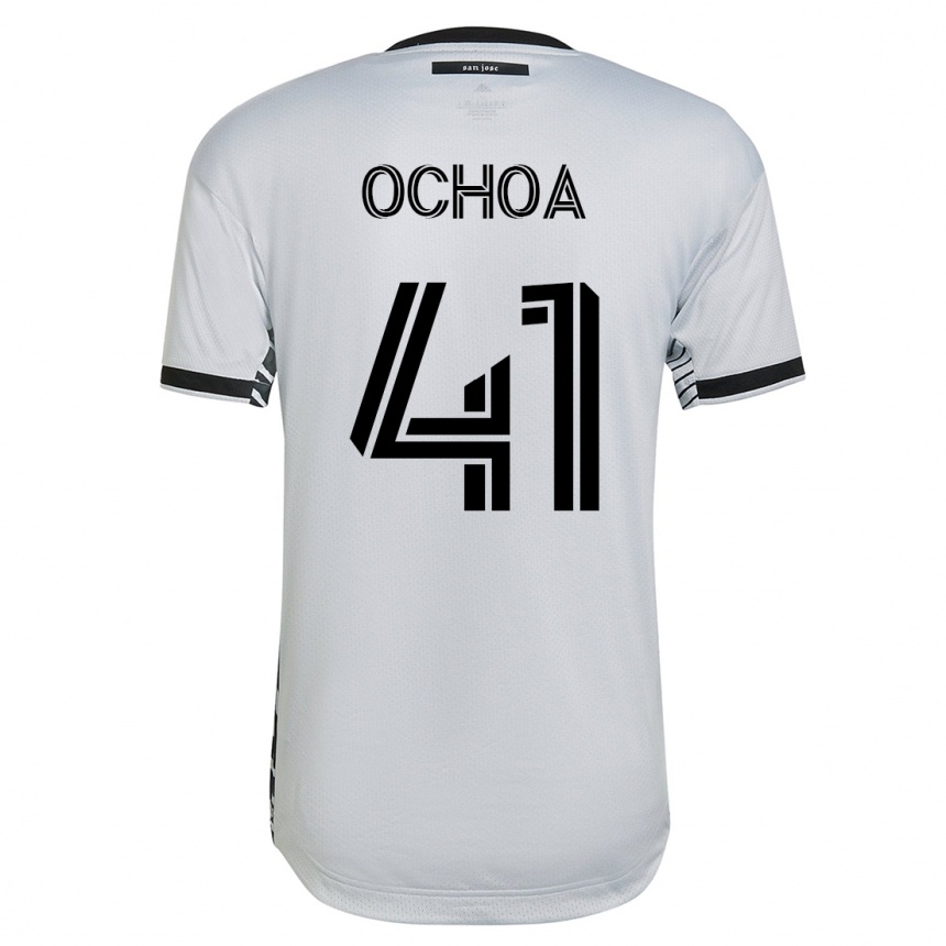 Mujer Fútbol Camiseta Emmanuel Ochoa #41 Blanco 2ª Equipación 2023/24 México