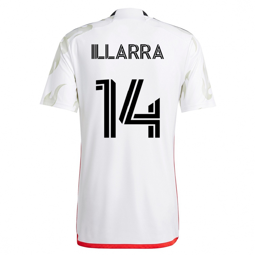Mujer Fútbol Camiseta Asier Illarramendi #14 Blanco 2ª Equipación 2023/24 México