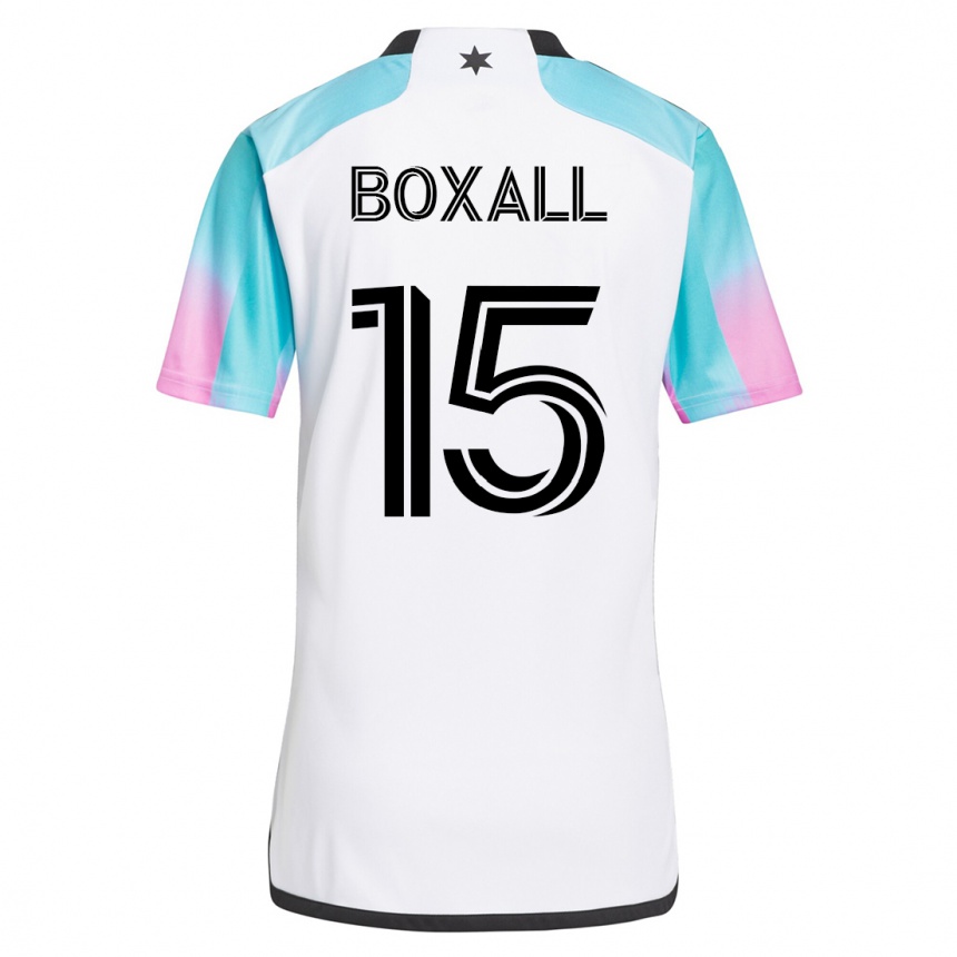 Mujer Fútbol Camiseta Michael Boxall #15 Blanco 2ª Equipación 2023/24 México