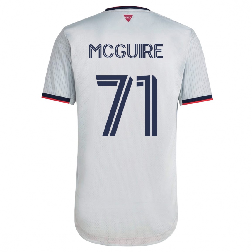 Mujer Fútbol Camiseta Nolan Mcguire #71 Blanco 2ª Equipación 2023/24 México