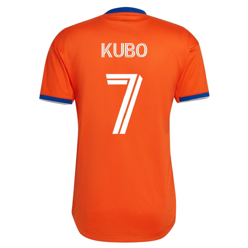 Mujer Fútbol Camiseta Yuya Kubo #7 Blanco 2ª Equipación 2023/24 México