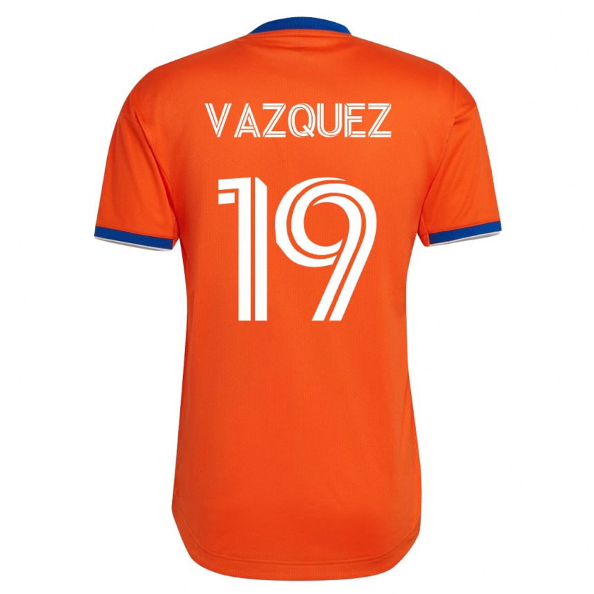 Mujer Fútbol Camiseta Brandon Vazquez #19 Blanco 2ª Equipación 2023/24 México