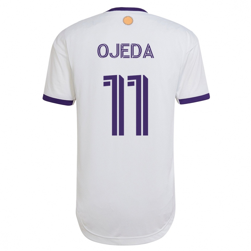 Mujer Fútbol Camiseta Martín Ojeda #11 Blanco 2ª Equipación 2023/24 México