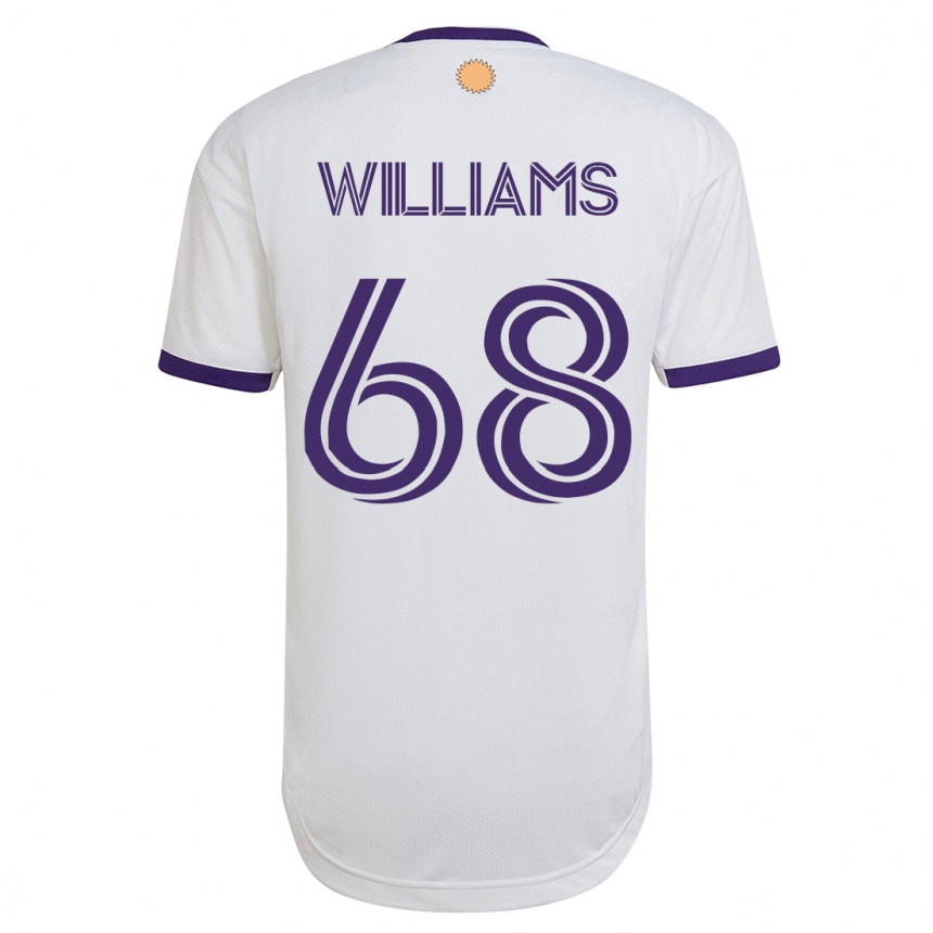 Mujer Fútbol Camiseta Thomas Williams #68 Blanco 2ª Equipación 2023/24 México