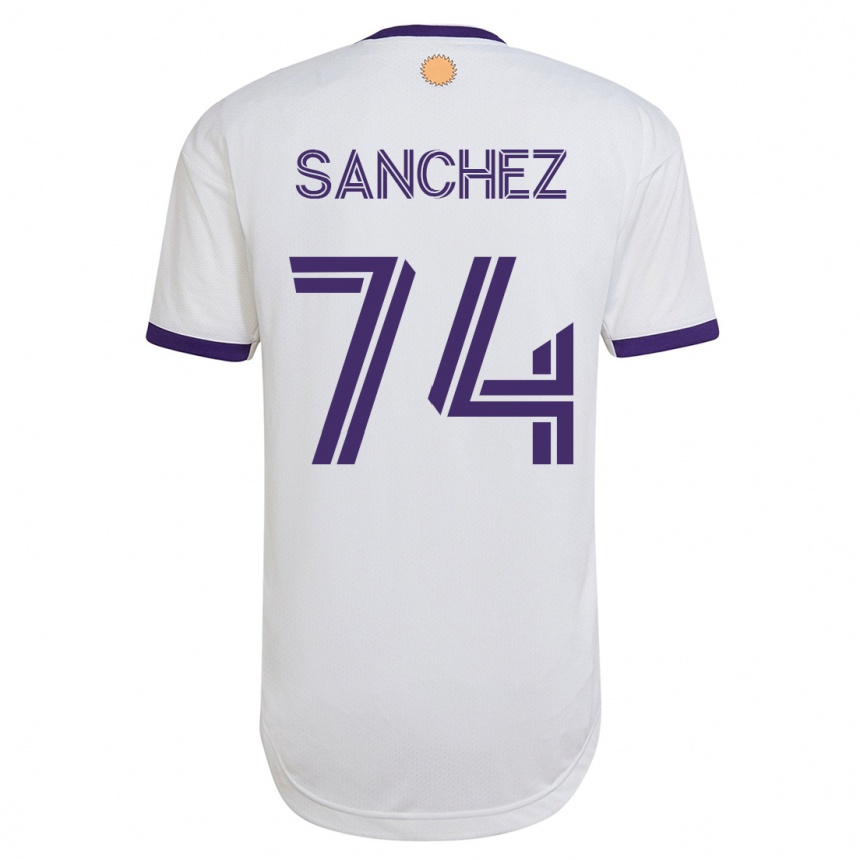 Mujer Fútbol Camiseta Fernando Sanchez #74 Blanco 2ª Equipación 2023/24 México