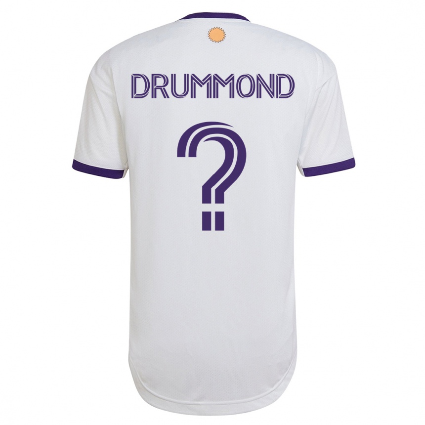 Mujer Fútbol Camiseta Owen Drummond #0 Blanco 2ª Equipación 2023/24 México