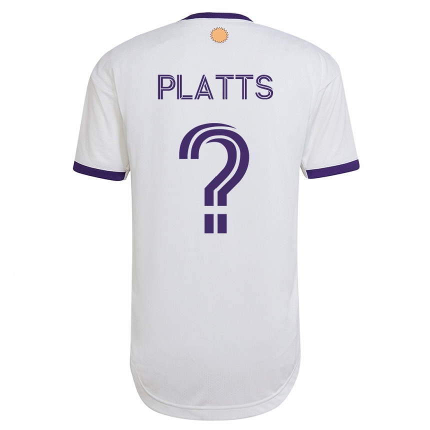 Mujer Fútbol Camiseta Shawn Platts #0 Blanco 2ª Equipación 2023/24 México