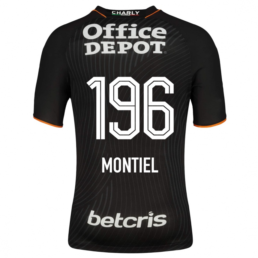 Mujer Fútbol Camiseta Elías Montiel #196 Negro 2ª Equipación 2023/24 México