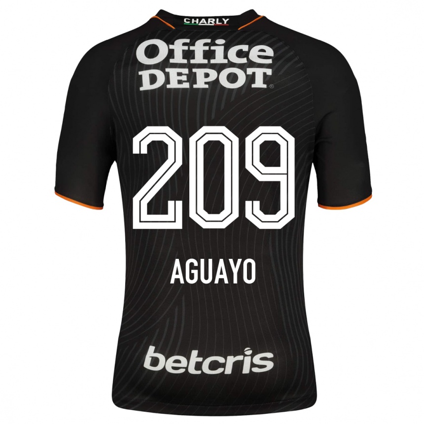Mujer Fútbol Camiseta Sergio Aguayo #209 Negro 2ª Equipación 2023/24 México