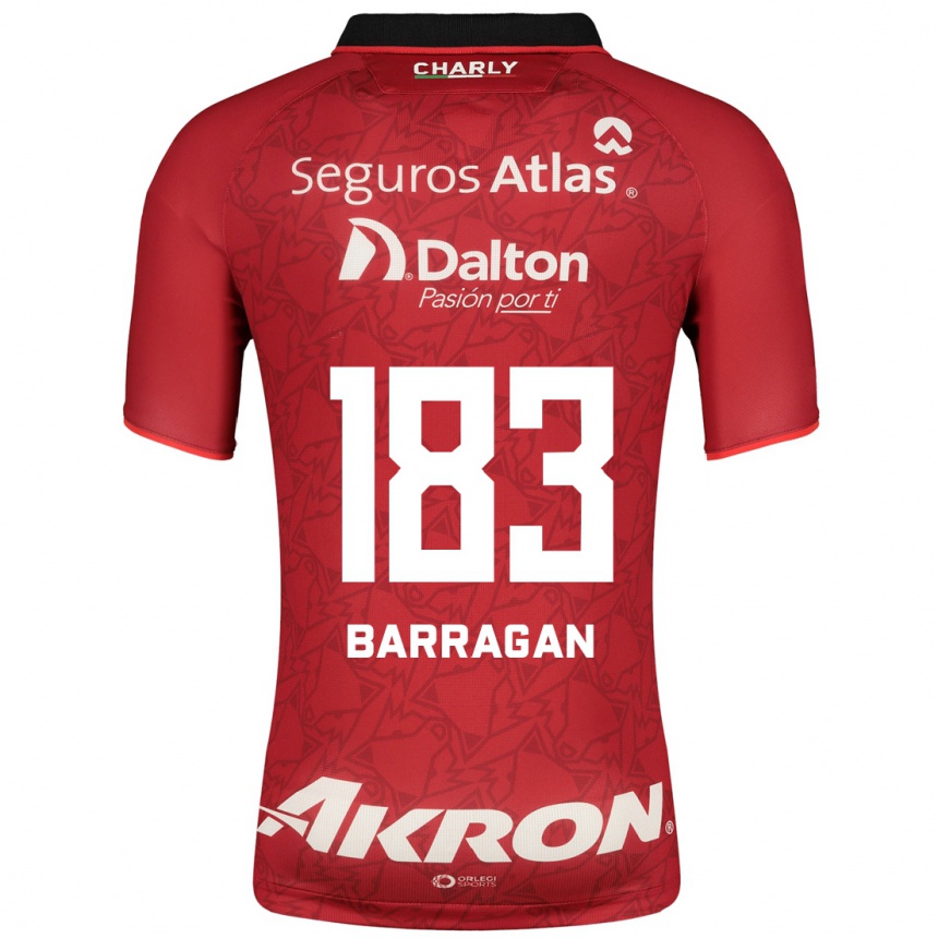 Mujer Fútbol Camiseta Roberto Barragán #183 Rojo 2ª Equipación 2023/24 México