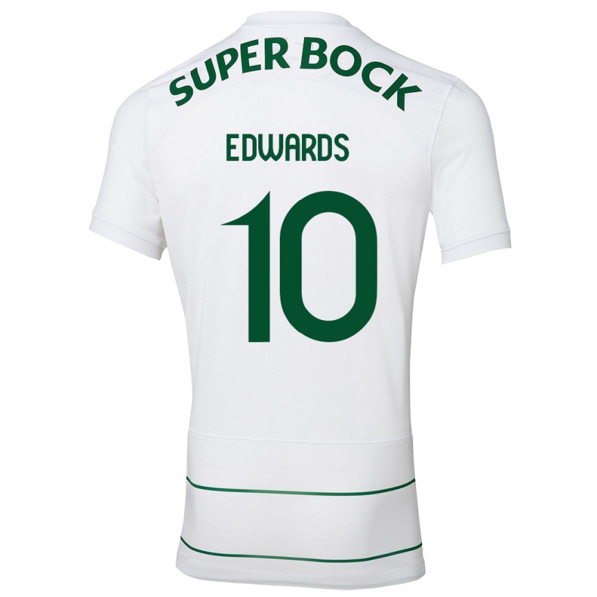 Mujer Fútbol Camiseta Marcus Edwards #10 Blanco 2ª Equipación 2023/24 México