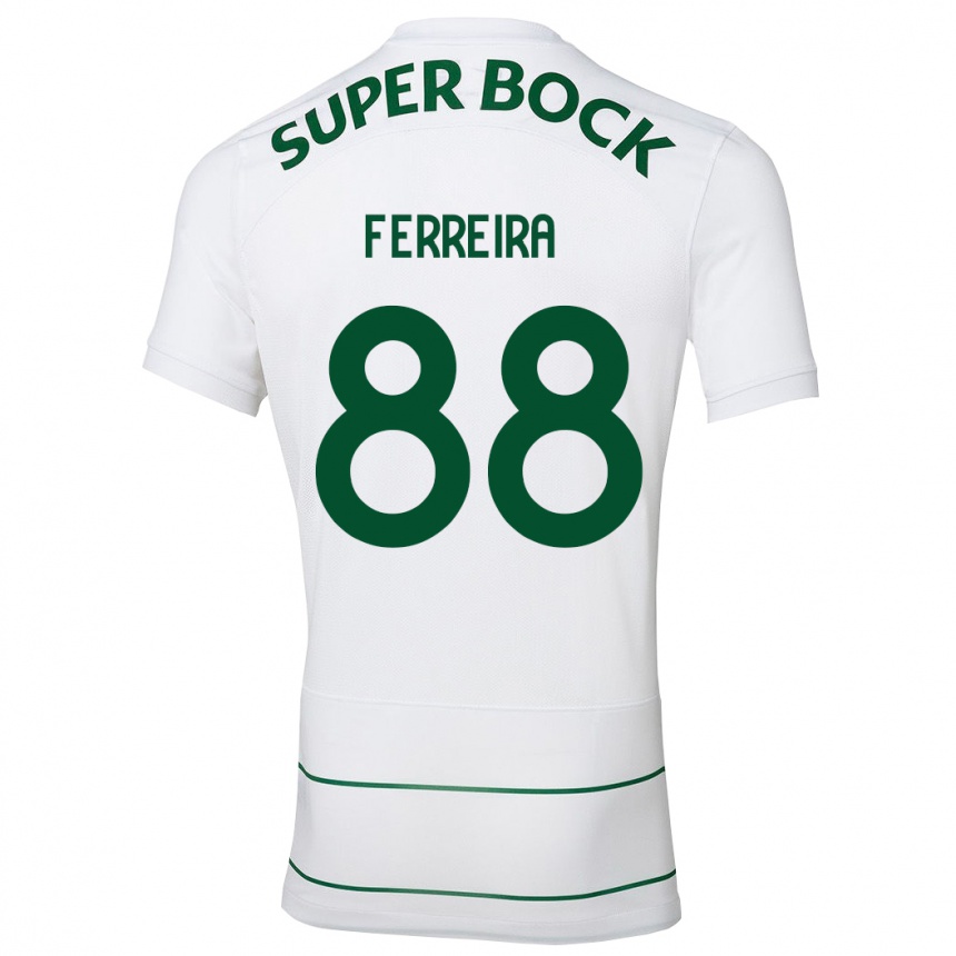 Mujer Fútbol Camiseta Tiago Ferreira #88 Blanco 2ª Equipación 2023/24 México