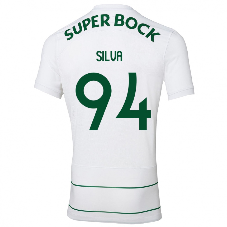 Mujer Fútbol Camiseta Pedro Silva #94 Blanco 2ª Equipación 2023/24 México