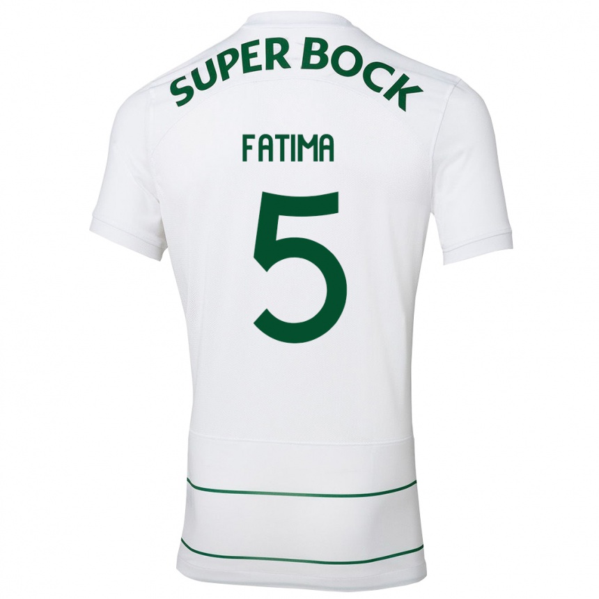 Mujer Fútbol Camiseta Francisca Fatima Aquino Dutra #5 Blanco 2ª Equipación 2023/24 México
