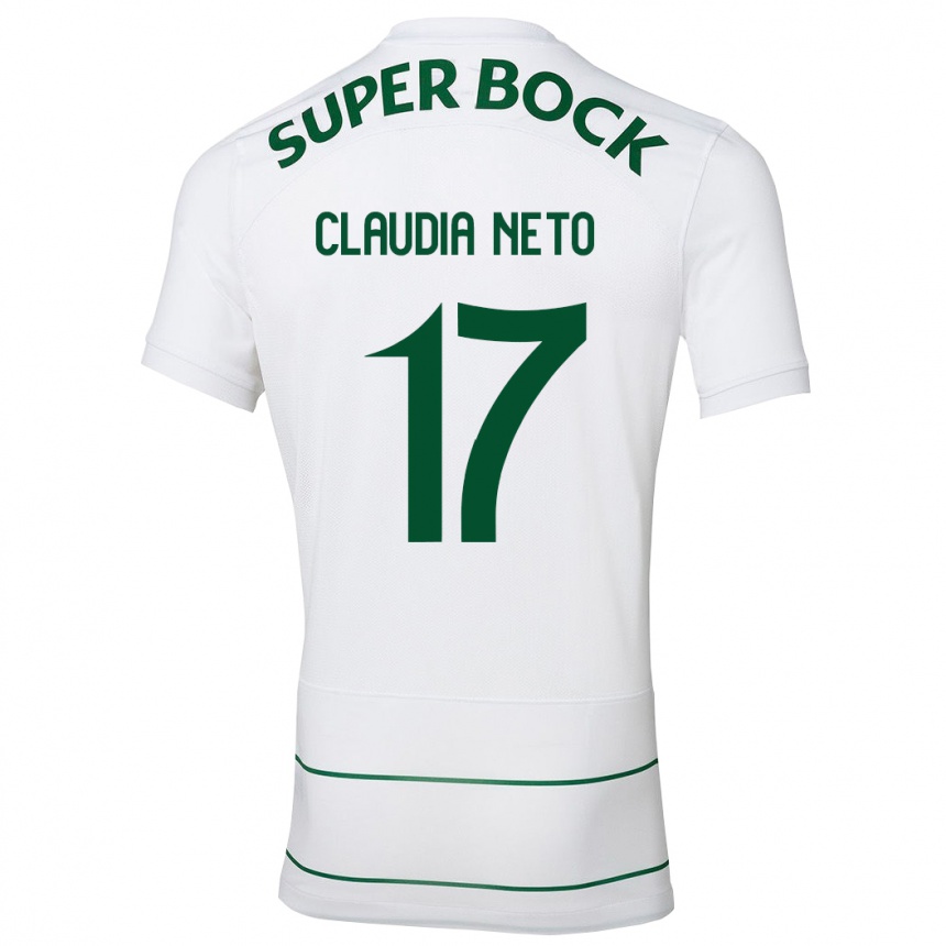 Mujer Fútbol Camiseta Cláudia Teresa Pires Neto #17 Blanco 2ª Equipación 2023/24 México