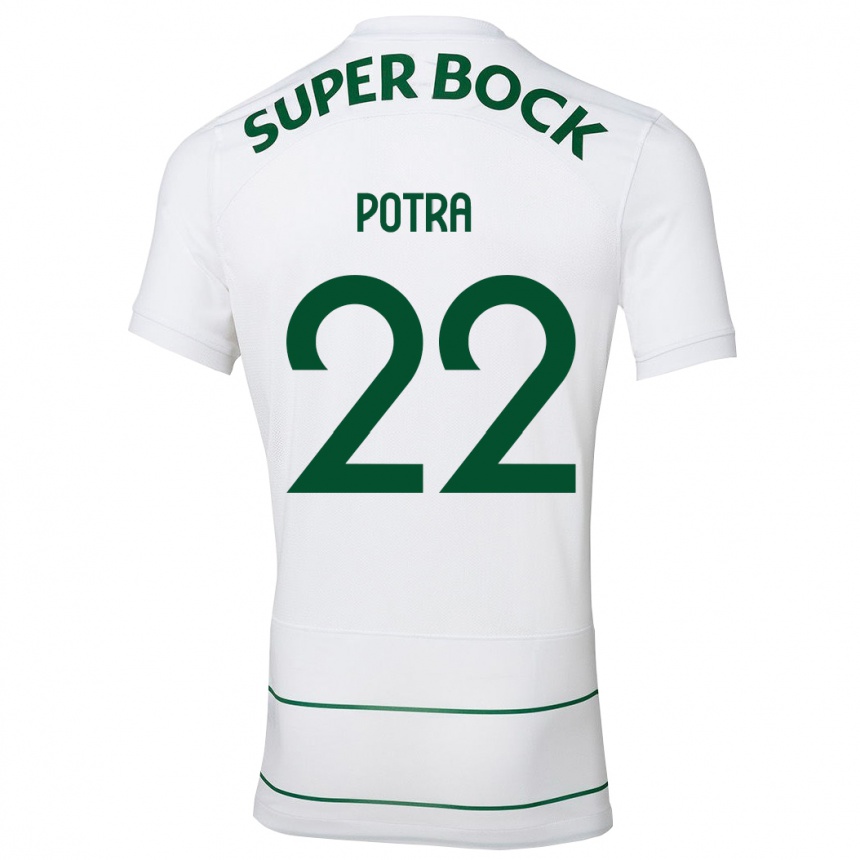 Mujer Fútbol Camiseta Catarina Sofia Branco Potra #22 Blanco 2ª Equipación 2023/24 México