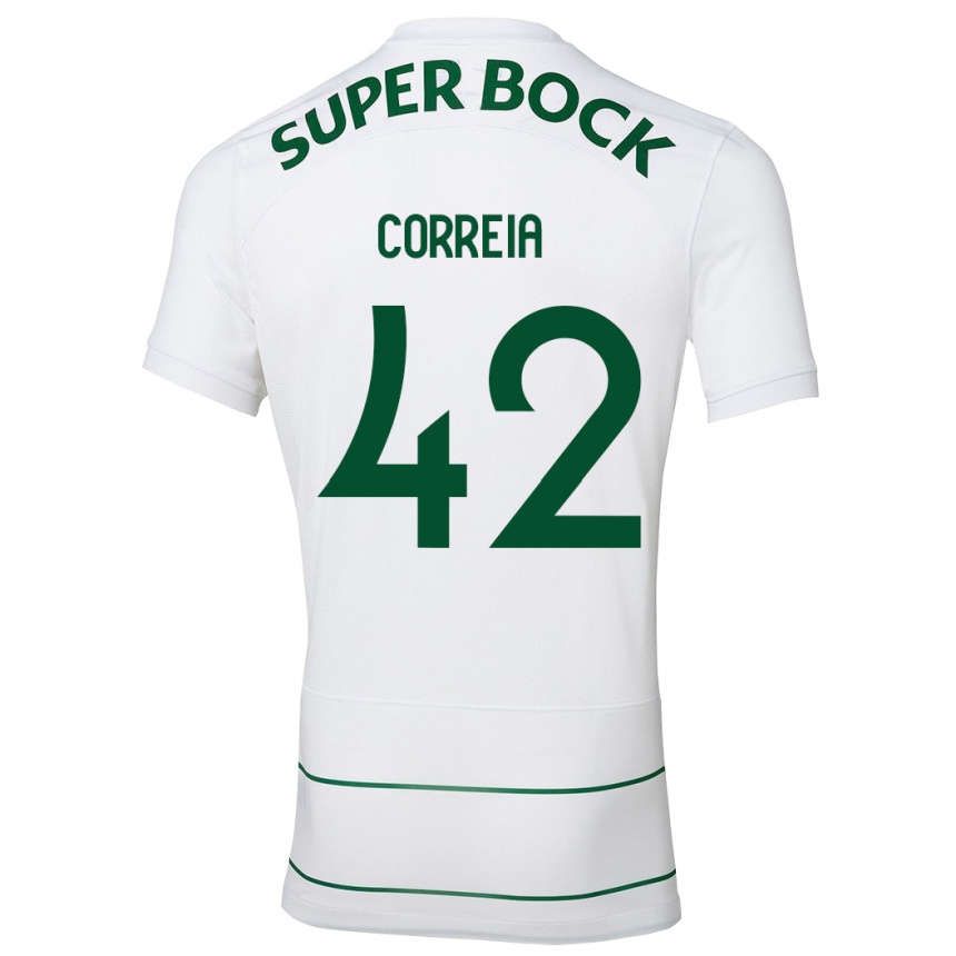 Mujer Fútbol Camiseta Leonete Maísa Nozerand Correia #42 Blanco 2ª Equipación 2023/24 México