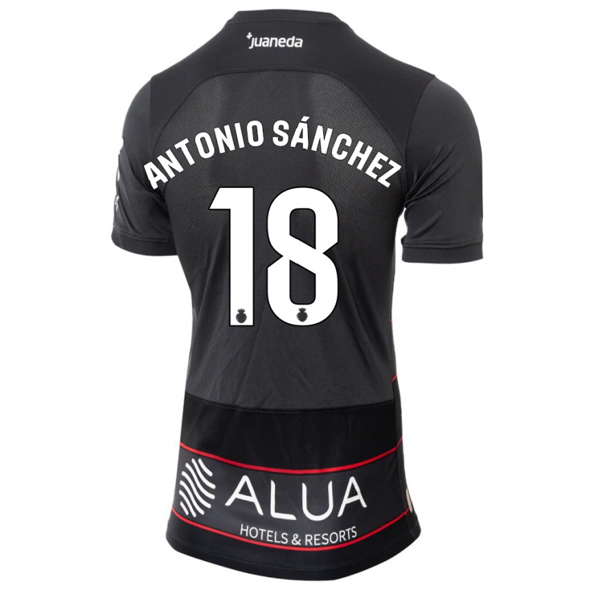 Mujer Fútbol Camiseta Antonio Sánchez #18 Negro 2ª Equipación 2023/24 México