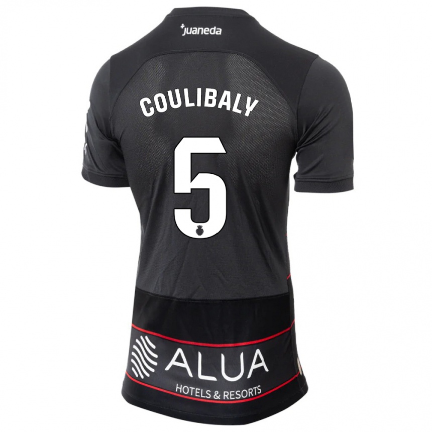 Mujer Fútbol Camiseta Habib Anas Coulibaly #5 Negro 2ª Equipación 2023/24 México