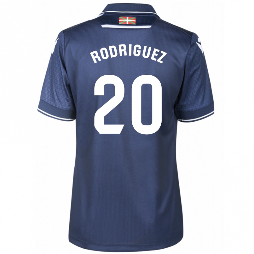 Mujer Fútbol Camiseta Mikel Rodriguez #20 Armada 2ª Equipación 2023/24 México