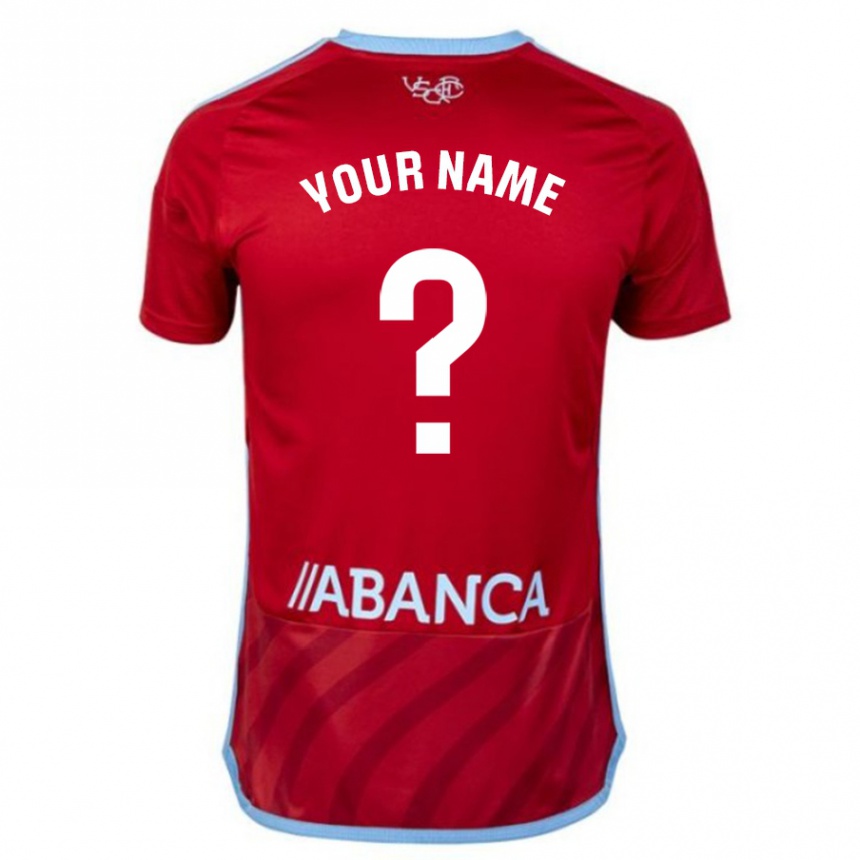 Mujer Fútbol Camiseta Su Nombre #0 Rojo 2ª Equipación 2023/24 México