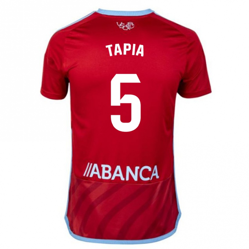 Mujer Fútbol Camiseta Renato Tapia #5 Rojo 2ª Equipación 2023/24 México