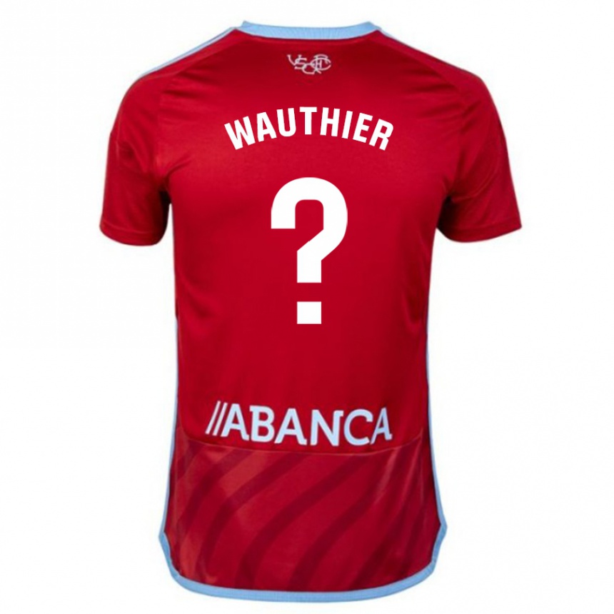 Mujer Fútbol Camiseta Hugo Wauthier #0 Rojo 2ª Equipación 2023/24 México
