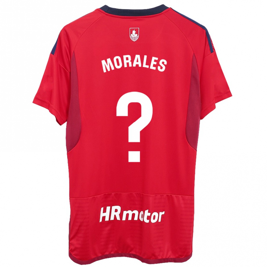 Niño Fútbol Camiseta Anai Morales #0 Rojo 1ª Equipación 2023/24 México