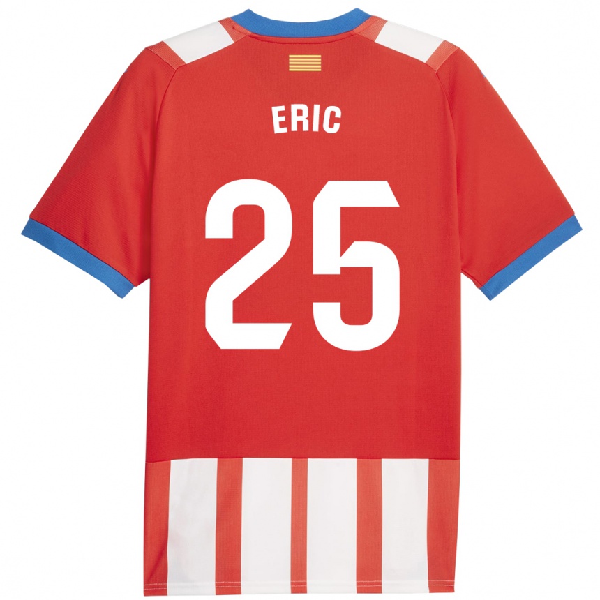 Niño Fútbol Camiseta Eric Garcia #25 Rojo Blanco 1ª Equipación 2023/24 México