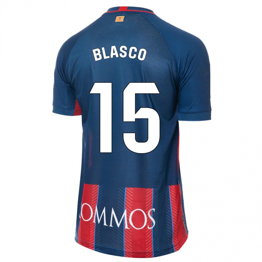 Niño Fútbol Camiseta Jérémy Blasco #15 Armada 1ª Equipación 2023/24 México