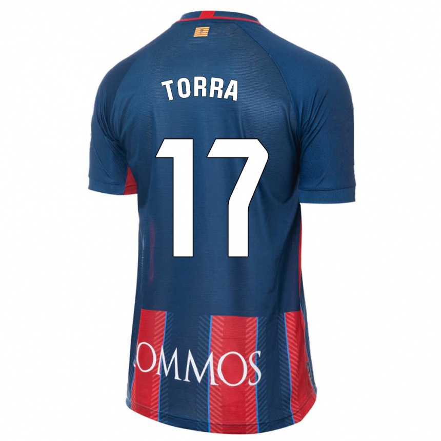 Niño Fútbol Camiseta Marc Torra #17 Armada 1ª Equipación 2023/24 México