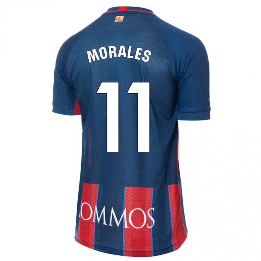 Niño Fútbol Camiseta Carolina Morales #11 Armada 1ª Equipación 2023/24 México