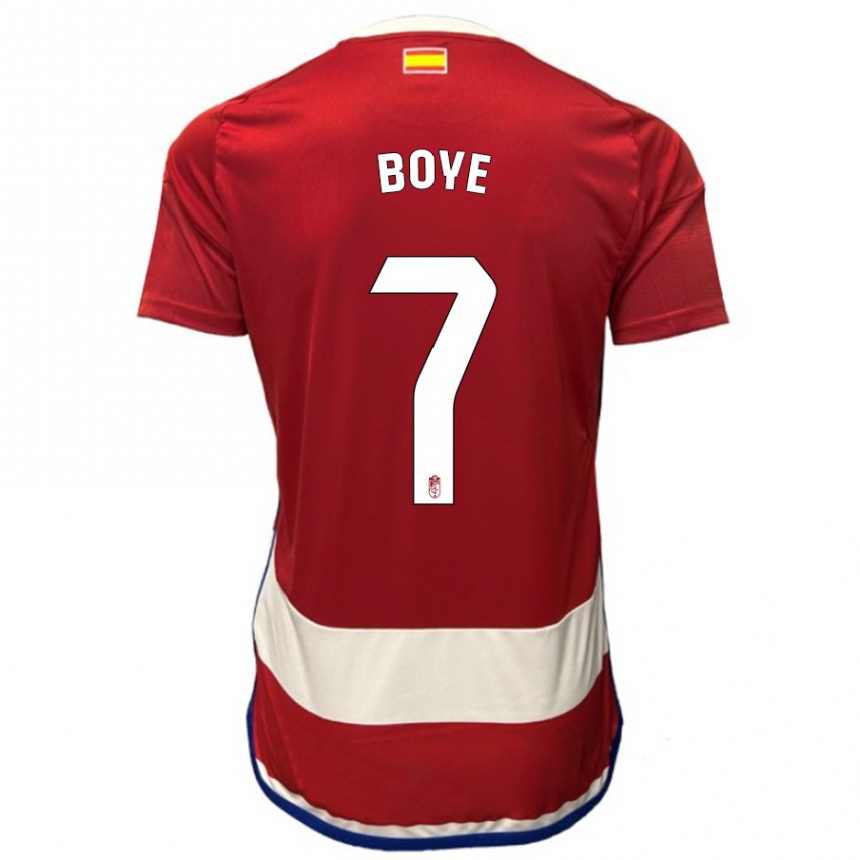 Niño Fútbol Camiseta Lucas Boyé #7 Rojo 1ª Equipación 2023/24 México